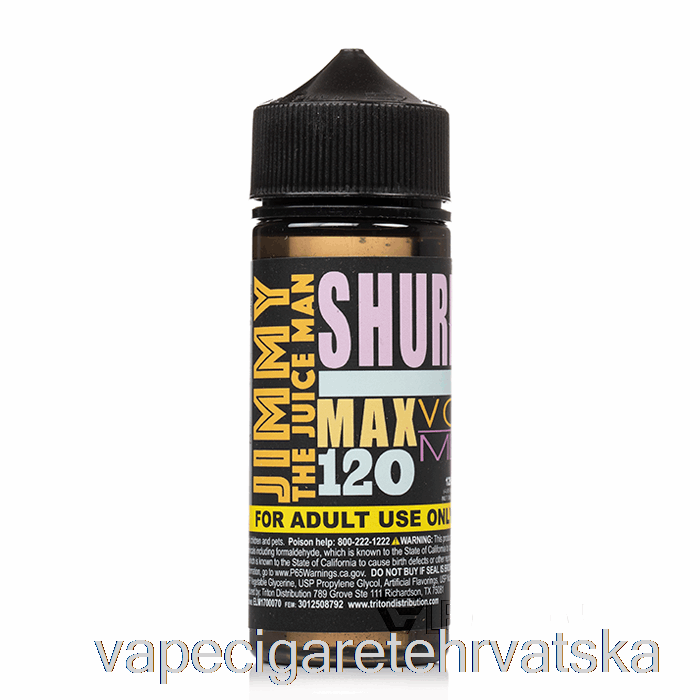 Vape Cigarete Shurb - Sok Jimmy - 120ml 3mg